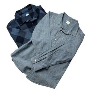 Toddler Boys Button Down Shirt Bundle 5T